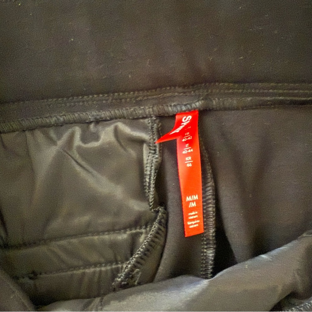SPANX SPANXsupersmooth™ PerfectFit stretch-ponte wide-leg pants Black Medium EUC - Picture 5 of 6